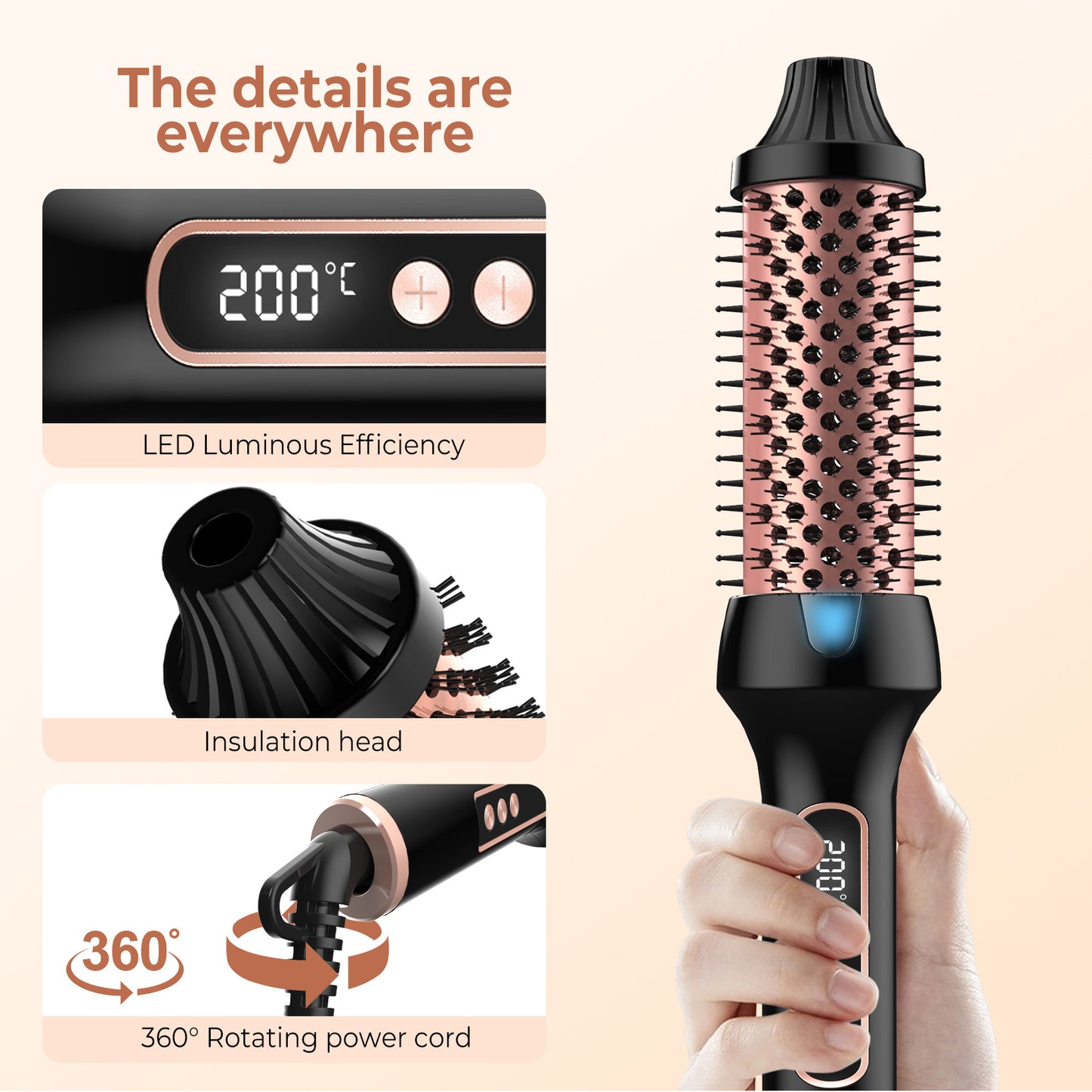 3 in 1 Luxe Thermal Brush™