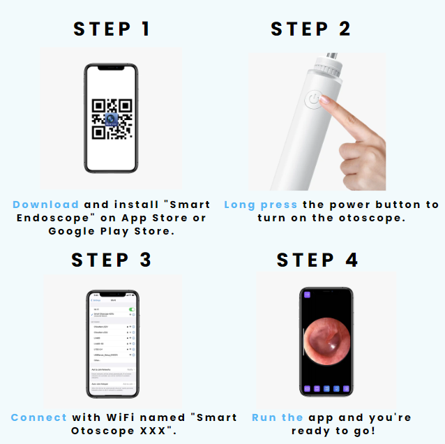 NE3 Ear Cleaner Otoscope™