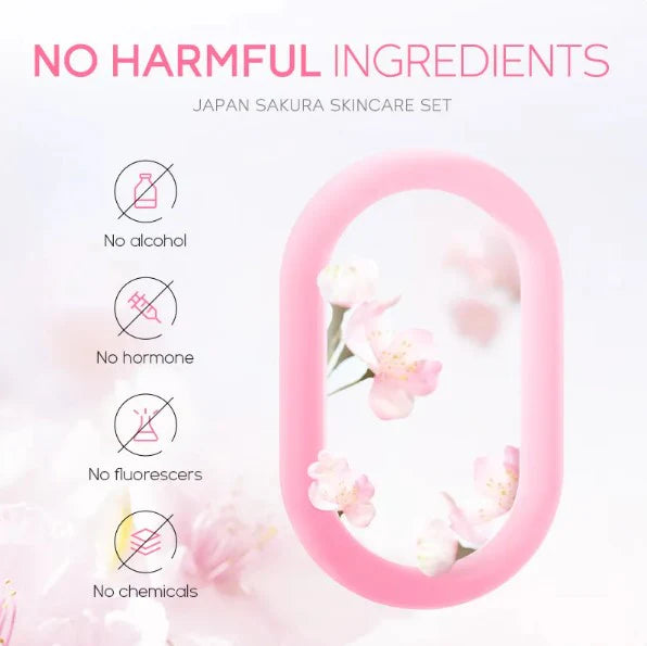 Cherry Blossom Skin Care Set of 6