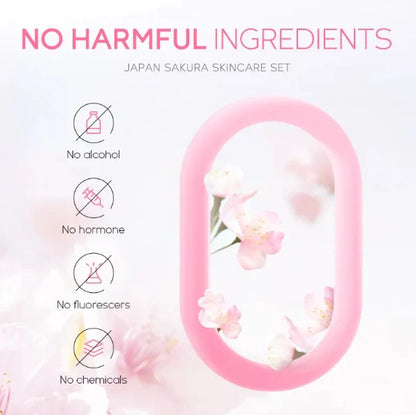 Cherry Blossom Skin Care Set of 6