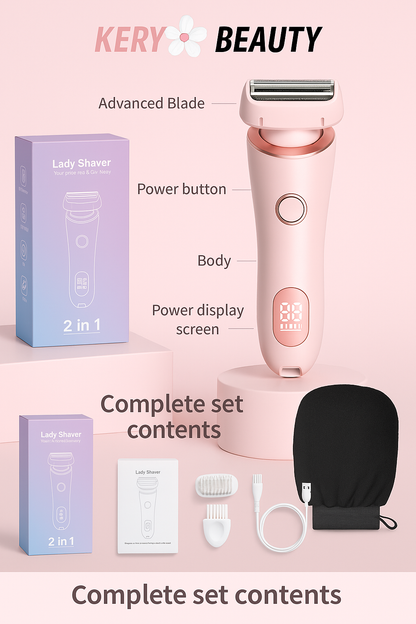 2 In 1 KeryBeauty™ Smooth Shaver