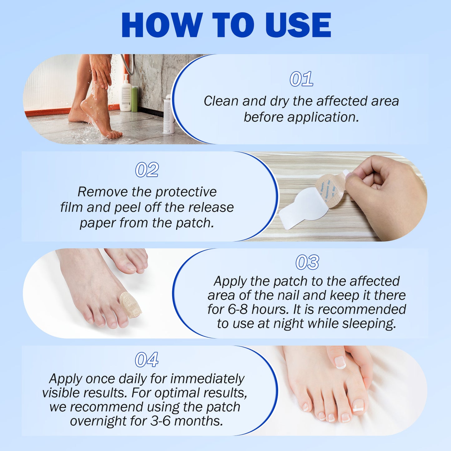 Nail Antibacterial Patches™