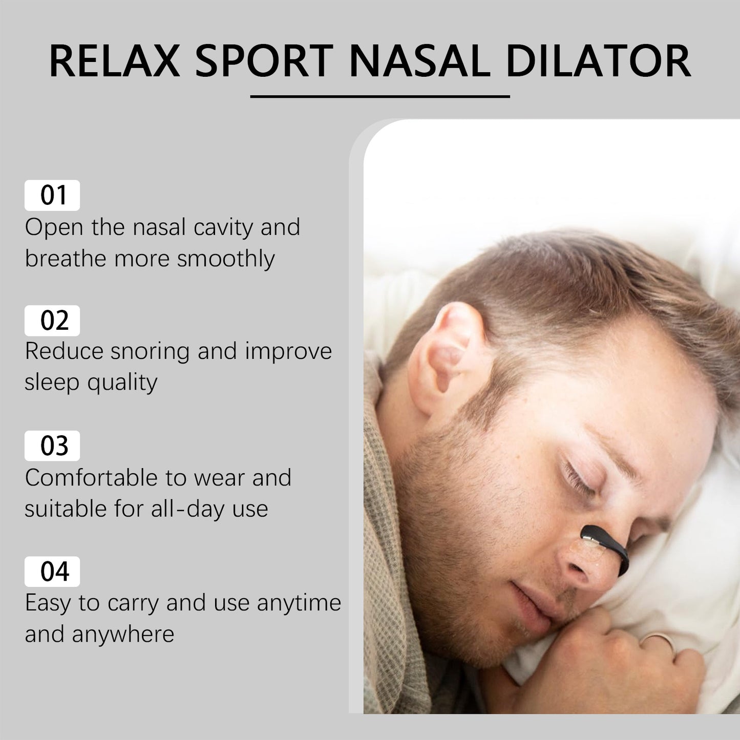 Anti-Snoring Nasal Care Device